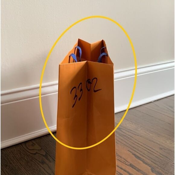 Louis Vuitton Empty Shopping Tote 16”x 13” - Gift Replacement Medium Bag - Picture 6 of 7